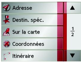 BECKER 7928 - Le menu de navigation - 2