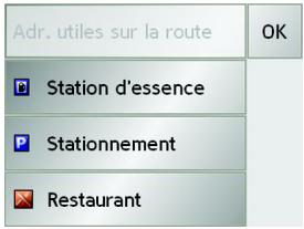 BECKER 7928 - Destinations spéciales disponibles sur l'itinéraire (barre d'outils) - 3