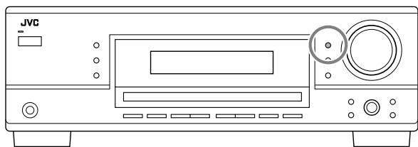 JVC RX-5040B - Veranderen van de helderheid van het display - 1