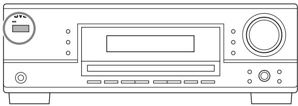 JVC RX-5040B - Mise sous tension de l'appareil - 1
