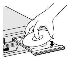 JVC HR-XV3EF - Placer le disque. - 1