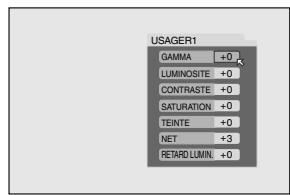 JVC HR-XV3EF - Acceder au menu USAGER. - 1