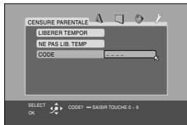 JVC HR-XV3EF - Acceder à l'écran du mot de passer. - 1