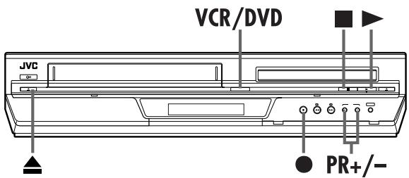 JVC HR-XV3EF - Enregistrement simple - 1