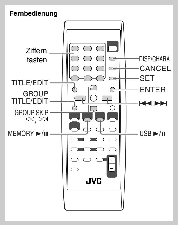 JVC UX-DM8 - Bearbeiten-Bedienvorgänge INFO - 1