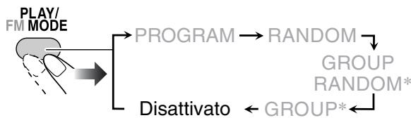 JVC UX-DM8 - Per uscire alla riproduzione programmata - 1