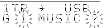 JVC UX-DM8 - Bevestig de keuze. - 1