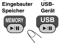 JVC UX-DM8 - Wahlen Sie eine gewünschte Quelle. - 1