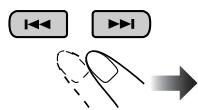 JVC UX-DM8 - Per selezionare una traccia - 2