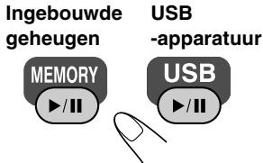 JVC UX-DM8 - Kies een gewenste bron. - 1