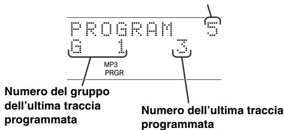 JVC UX-DM8 - Attivare la riproduzione programmata. - 2