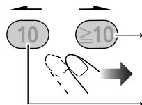 JVC UX-DM8 - Pour déplacer la position d'entrée de caractère - 1