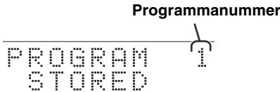 JVC UX-DM8 - Programmeer het gewenste fragment. - 2