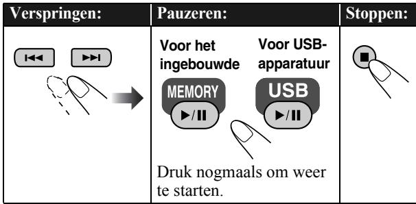 JVC UX-DM8 - Start de weergave. - 2