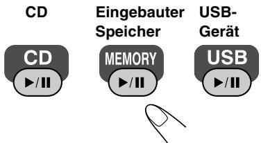 JVC UX-DM8 - Starten Sie die Wiedergabe. - 1