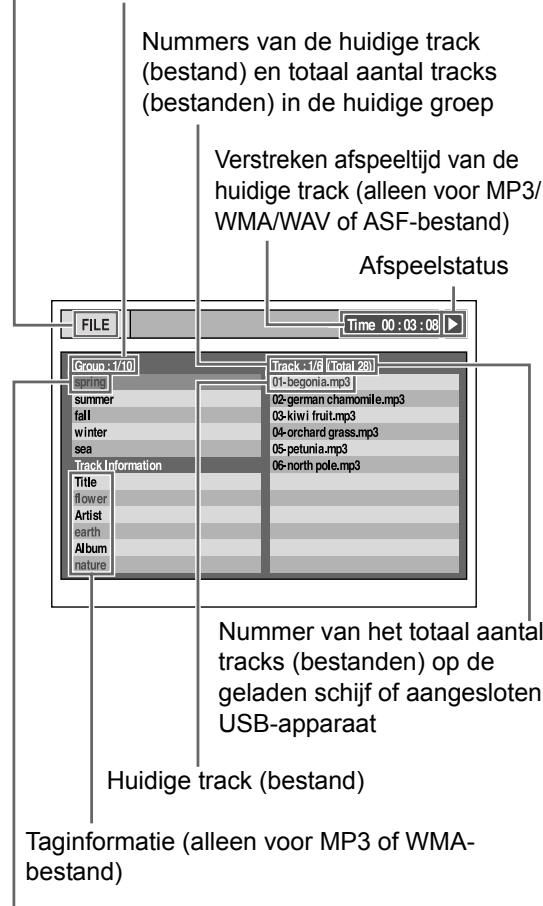 JVC UX-GN7V - Druk op om het afspelen stop te zetten. - 1
