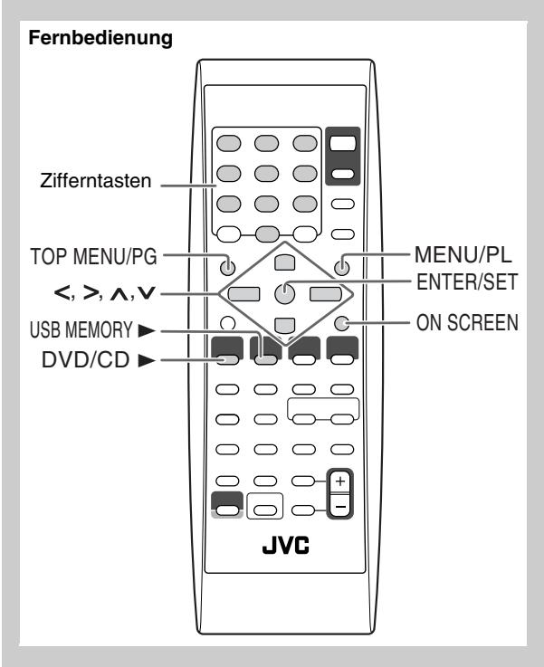 JVC UX-G48 - On-Screen-Vorgänge - 1