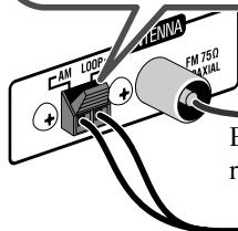 JVC UX-G48 - Per collegare un'antenna AM/FM - 4