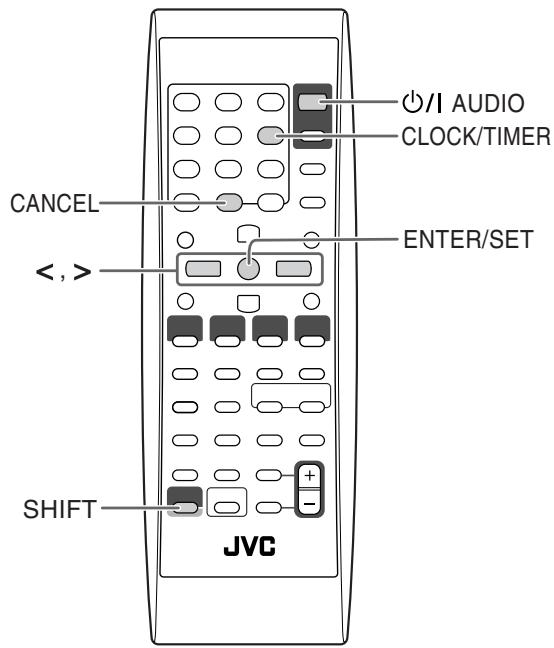 JVC UX-G48 - Gebruik van de dagelijkse timer - 1