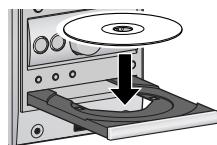 JVC UX-G48 - Zum Einsetzen einer Disc - 4