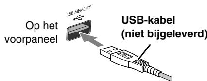 JVC UX-G48 - Aansluiten van USB-opslagapparatuur - 1