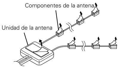 KENWOOD KTC-V500E - Instalación para la unidad de antenna - 4
