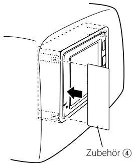 KENWOOD KOS-L432 - Entfernen des Bildschirms (für der Kopfstütze) - 1