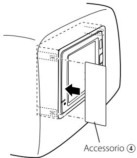 KENWOOD KOS-L432 - Rimozione del monitor (Per poggiatesta) - 1