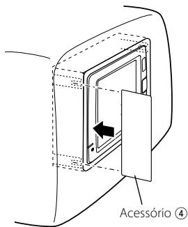 KENWOOD KOS-L432 - Remoção do monitor (Para encosto daanela) - 1