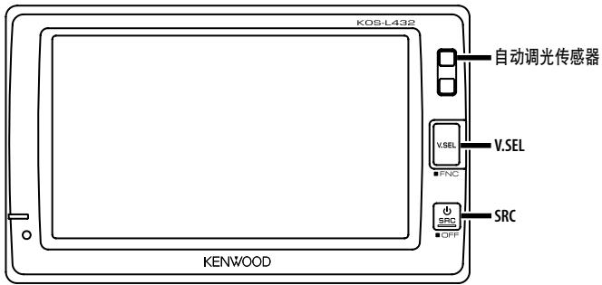 KENWOOD KOS-L432 - 可由KOS-L432控制的A/V控制器(截止至2007年12月): - 1