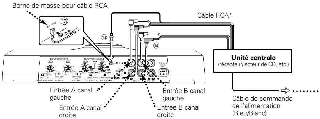 KENWOOD KAC-8401 - Sélection des haut-parleurs - 2