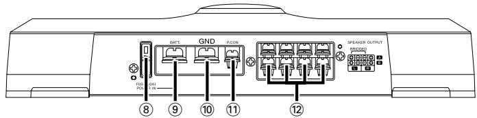 KENWOOD KAC-8401 - La fonction de protection se met en service dans les cas suivants - 1