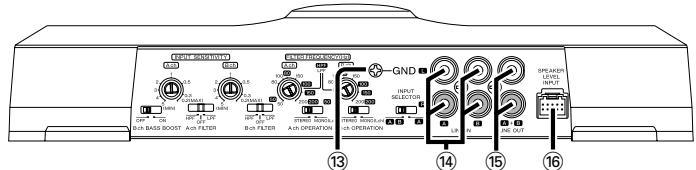 KENWOOD KAC-8401 - La fonction de protection se met en service dans les cas suivants - 2