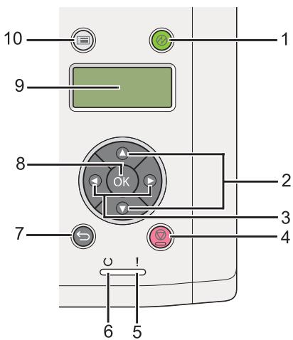 EPSON WORKFORCE AL-M200DN - Panneau de commande - 1
