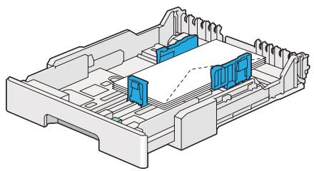 EPSON WORKFORCE AL-M200DN - Chargement d'enveloppes Com-10, Yougata 4/6 ou Younaga 3 - 2