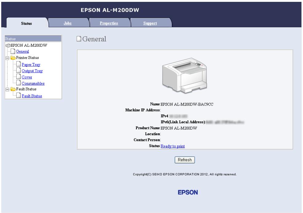 EPSON WORKFORCE AL-M200DN - Sous Windows Server 2008 R2 et Windows 7 : - 2