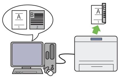 EPSON WORKFORCE AL-M200DN - Impression Duplex ( Recto verso) - 1