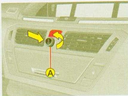 CITROEN C4 PICASSO 2006 - Réglage du débit - 1