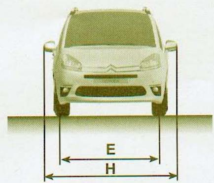 CITROEN C4 PICASSO 2006 - Consignde montage de l'ecran - 2