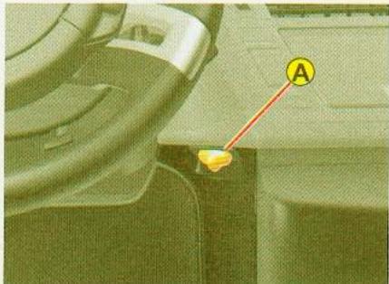 CITROEN C4 PICASSO 2006 - Pour ranger la lampe nomade : - 1
