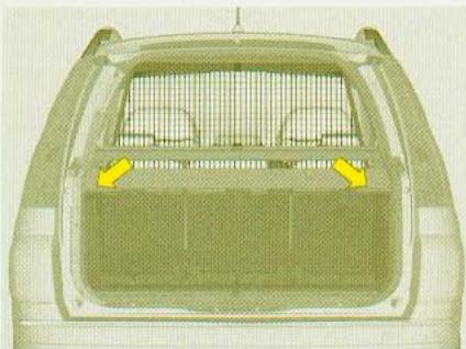 CITROEN C4 PICASSO 2006 - Pour enlever l'enrouleur : - 1