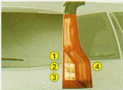 CITROEN C4 PICASSO 2006 - BLOC Optique avant des projecteursdirectionnels XENON bi-fonctions - 2