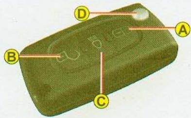 CITROEN C4 PICASSO 2006 - Fermeture de la lunette arrière - 1