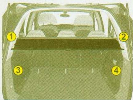 CITROEN C4 PICASSO 2006 - Crocket portesac - 1