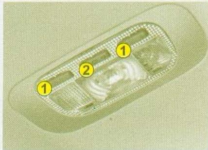 CITROEN C4 PICASSO 2006 - Liseuses individuelles - 1