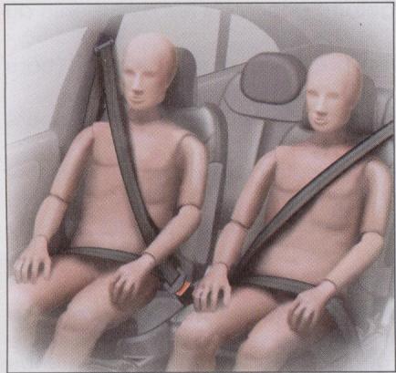 CITROEN C4 PICASSO 2006 - Remplacement des systèmes pyrotechniques des prétensionneurs - 1