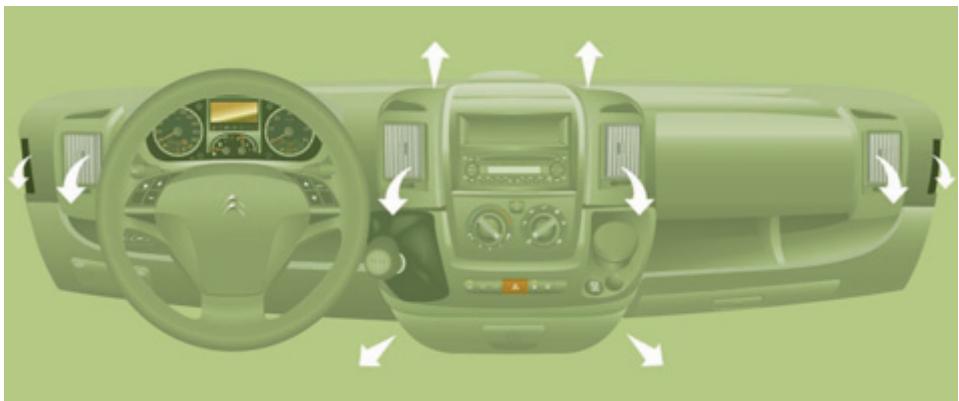 CITROEN JUMPER 2011 - Dégivrage de la lunette arrière et des rétroviseurs - 2