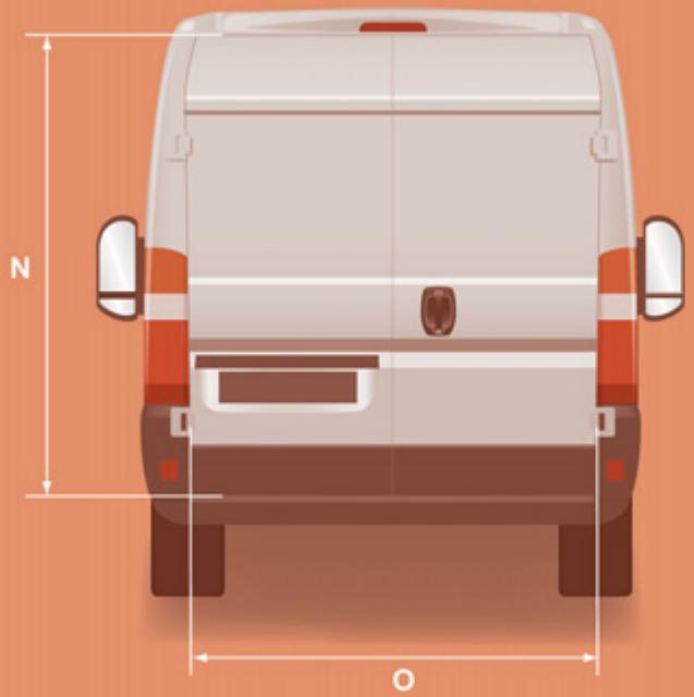 CITROEN JUMPER 2011 - DIMENSIONS - 1