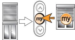 SOMFY OXIMO IO - Enregistrement ou modification du "My - 3