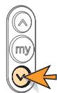 SOMFY OXIMO IO - Enregistrement ou modification du "My - 12